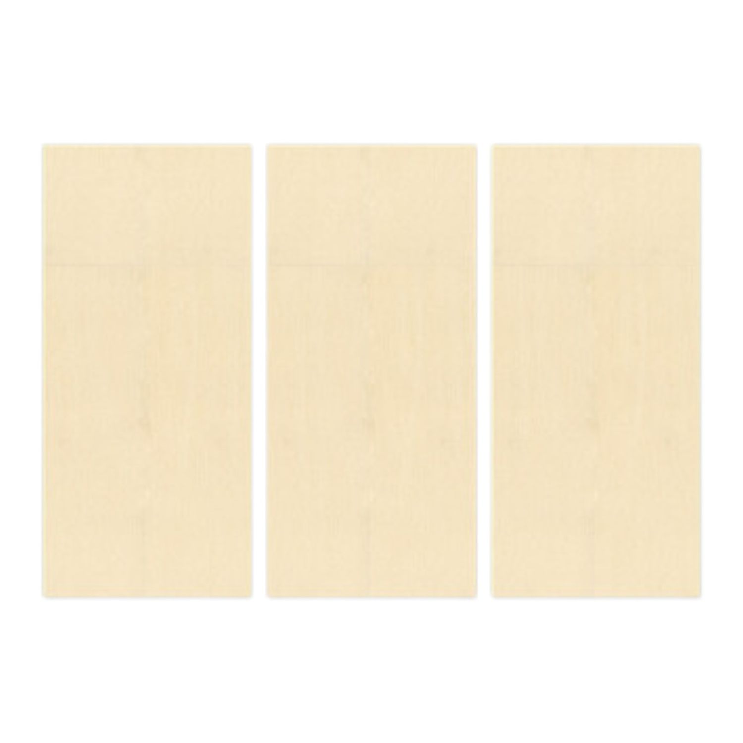 3pc 3"x6.5" Plywood Slats