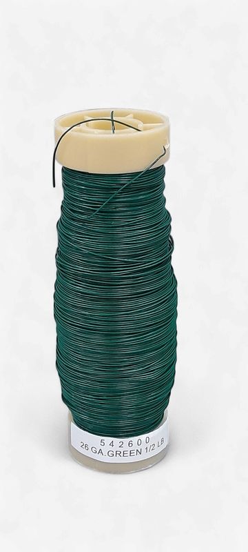 1/2# 26 Gauge Wire Green