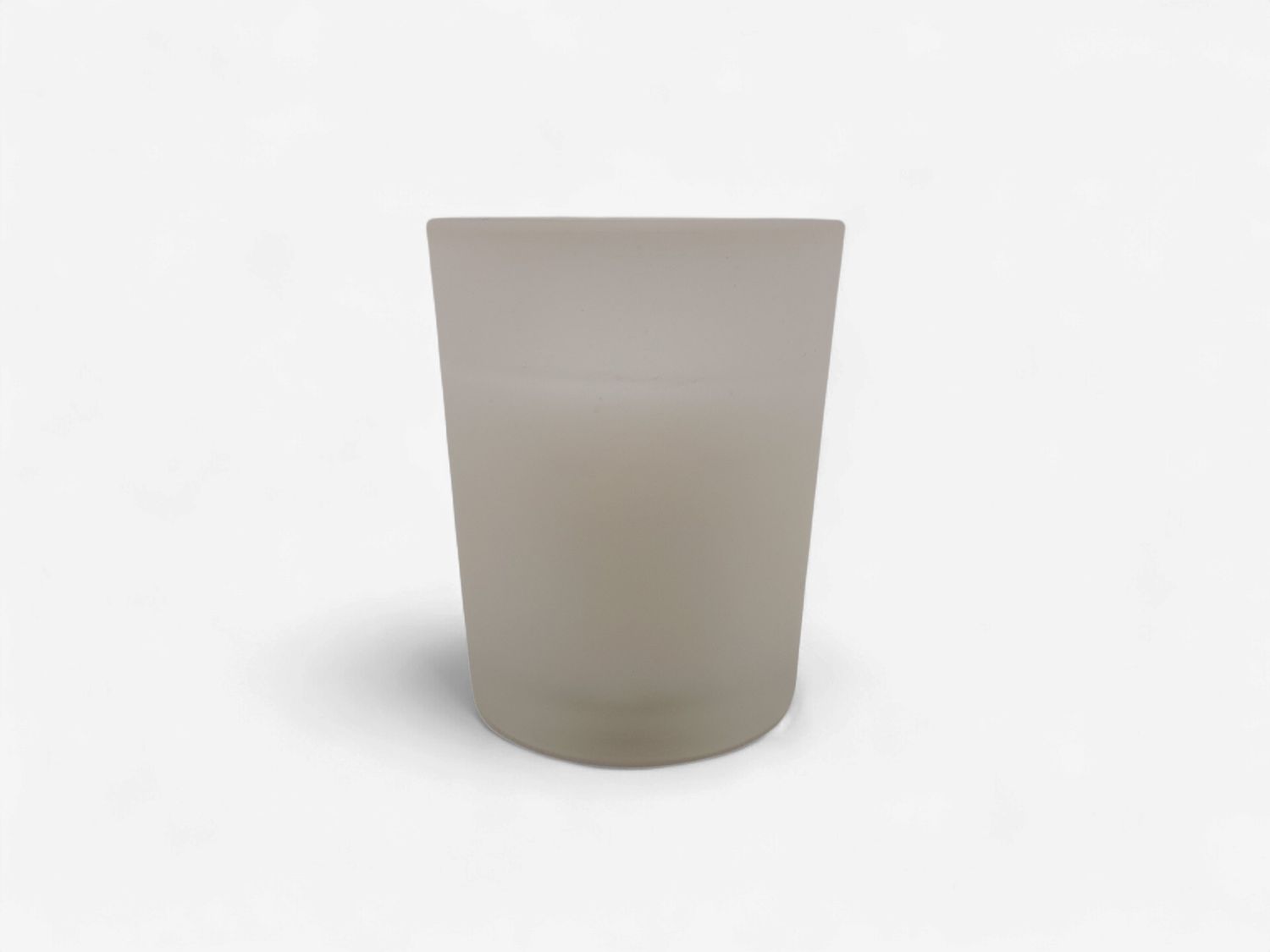 Frosted Glass Filled Votive