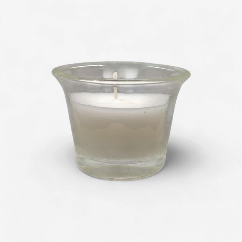 Oyster Cup Votive White (1 Piece)