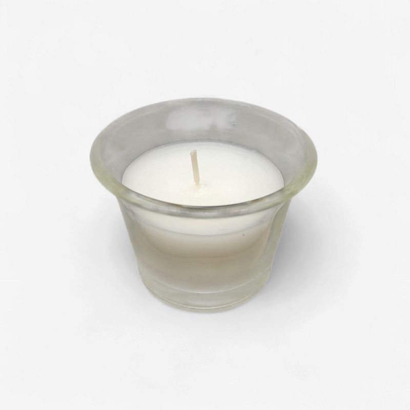 Oyster Cup Votive White (1 Piece)