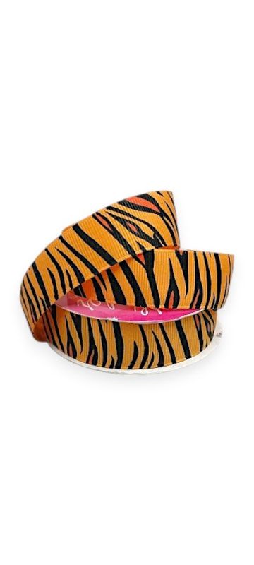 7/8"x5yd Grosgrain Ribbon Tiger