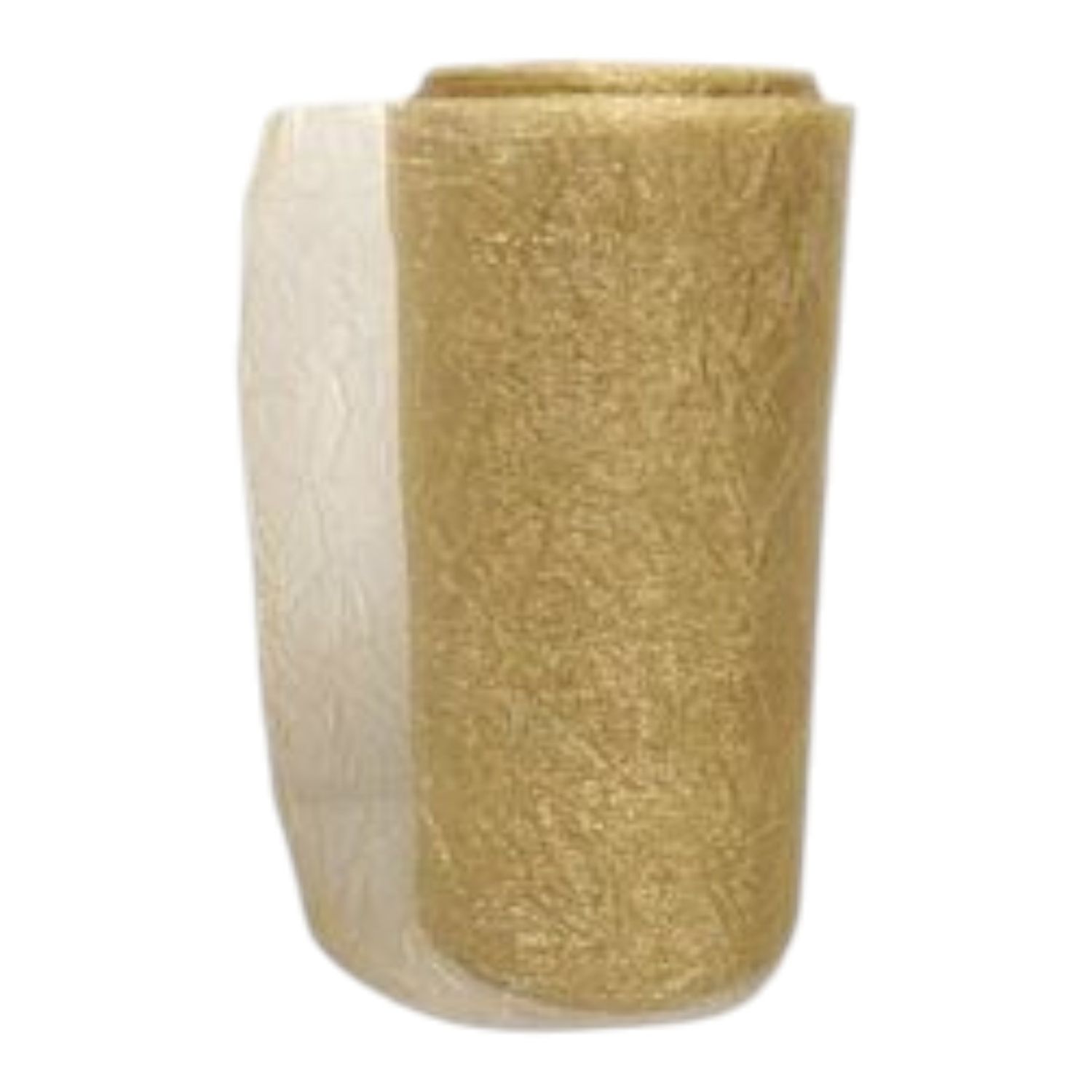 6"x25yd Crinkle Sheer Antique Gold