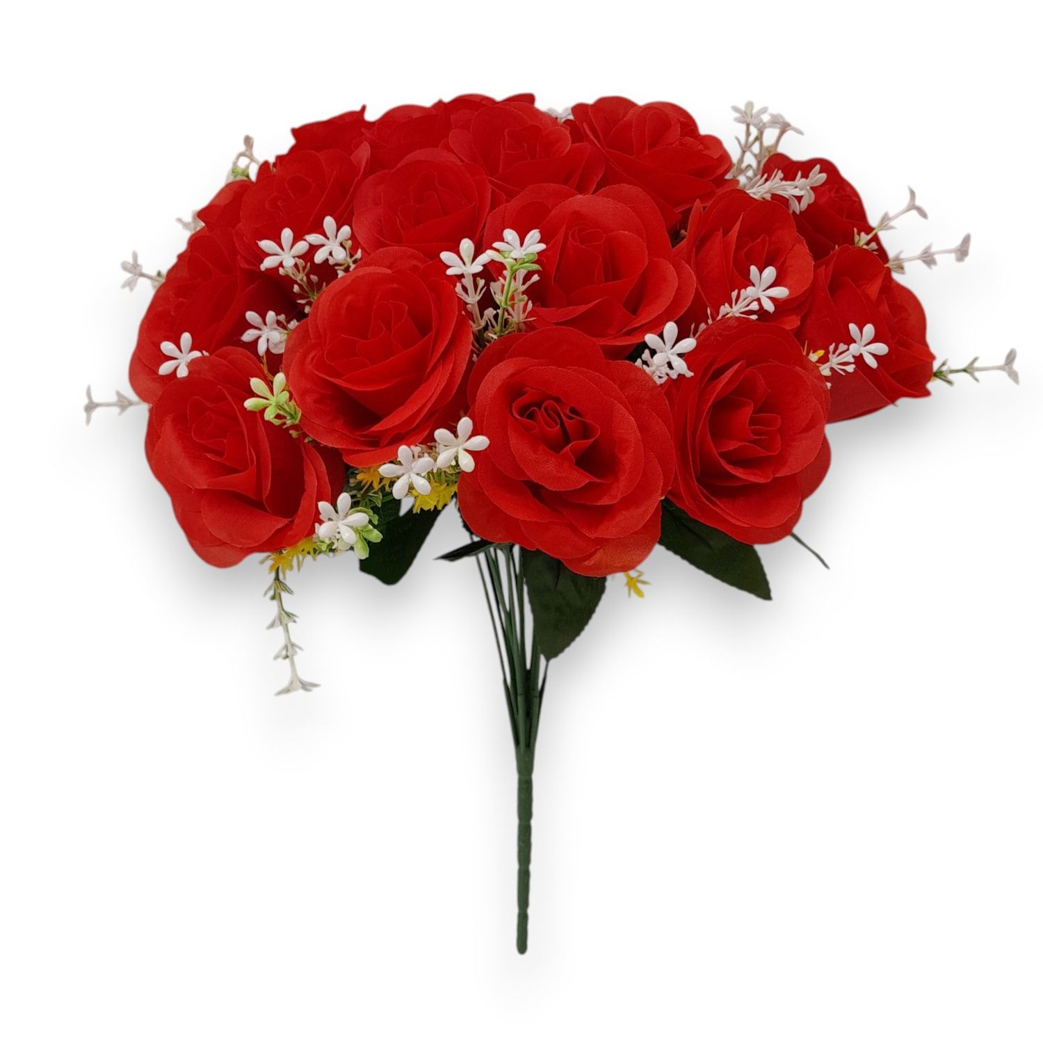 15" Rose Bush x18 w/2" Head Red