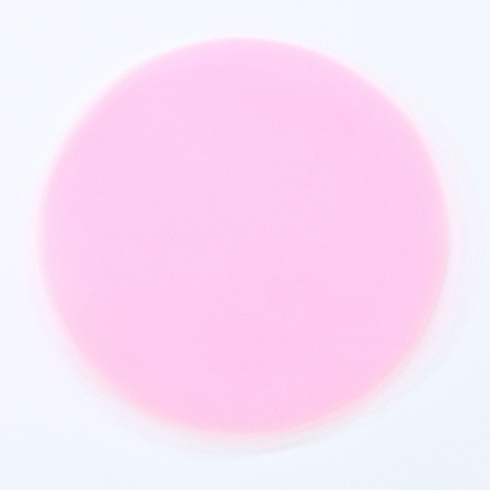 9" Tulle Circles Pink 25pc