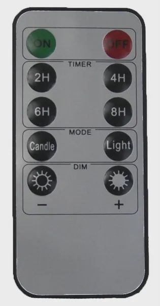 10 Button Led Flameless Candle Remote Control w/Timer
