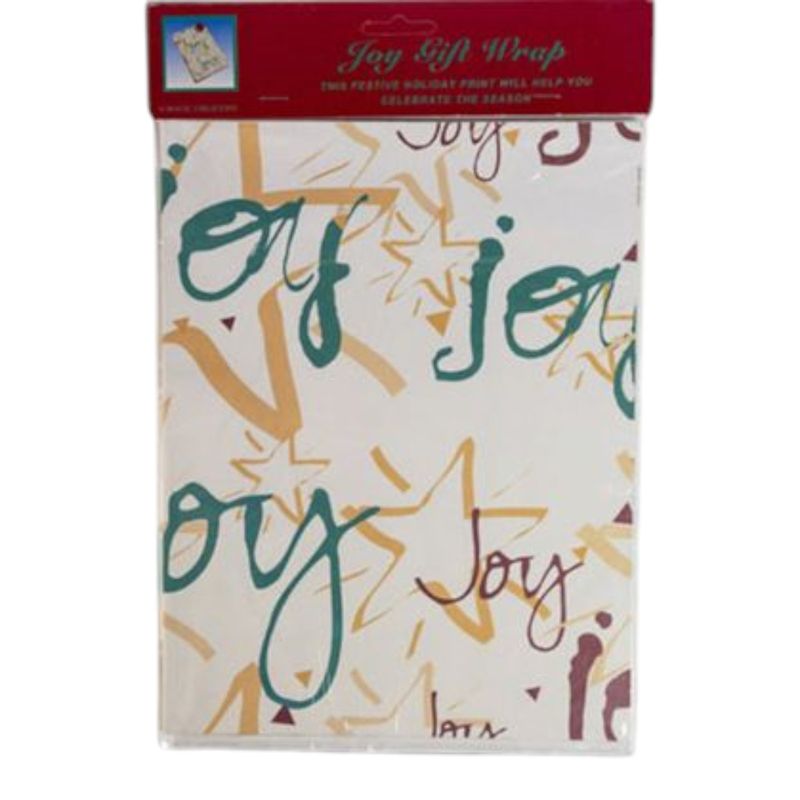 "Joy" Gift Wrap