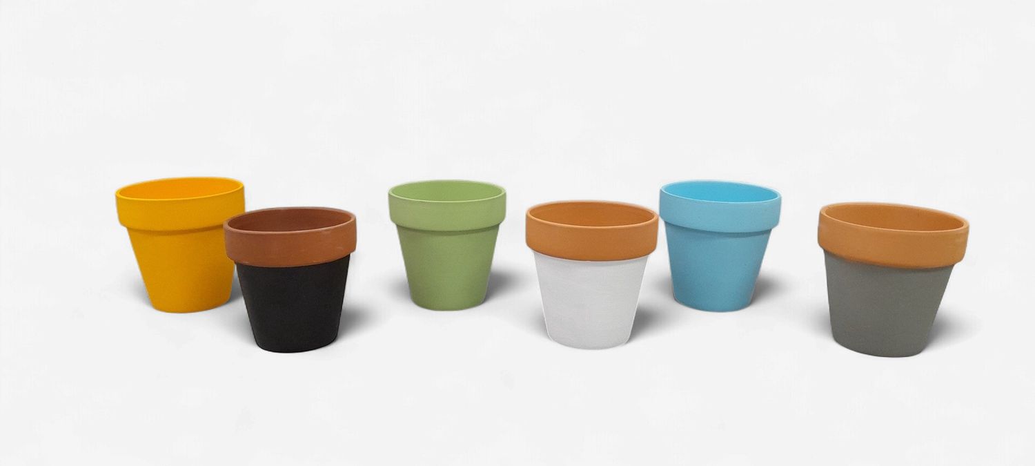 4" Chalkboard Terracotta Planter Assorted (1 Piece)