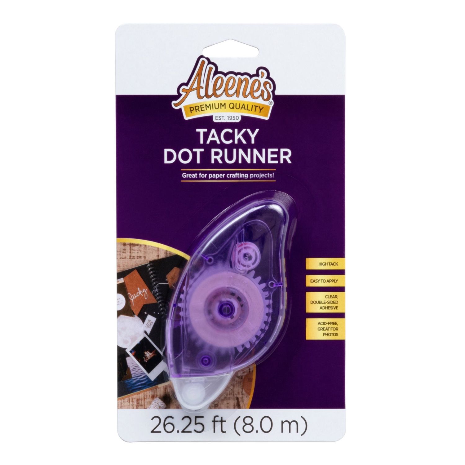 26.25' Aleene's Tacky Dot Runner