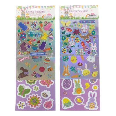 Easter Stickers Assorted (1 package)