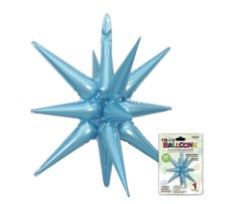 27” Foil Starburst Balloon Blue