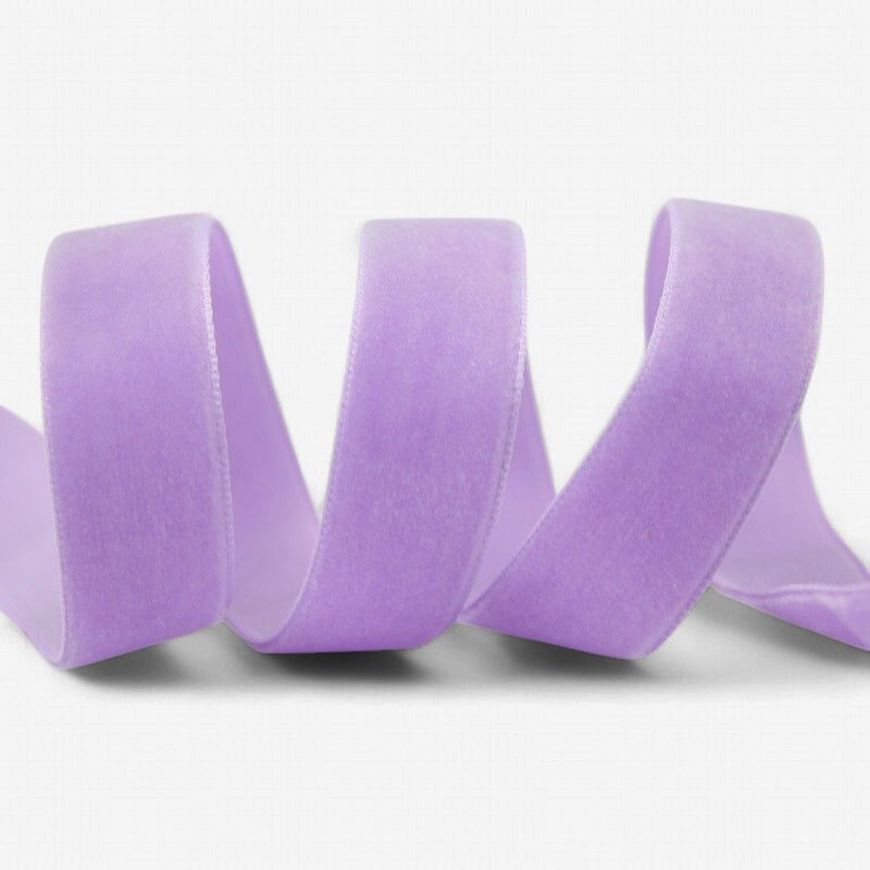 5/8"x15yd Unwired Dreamy Velvet Ribbon Lilac