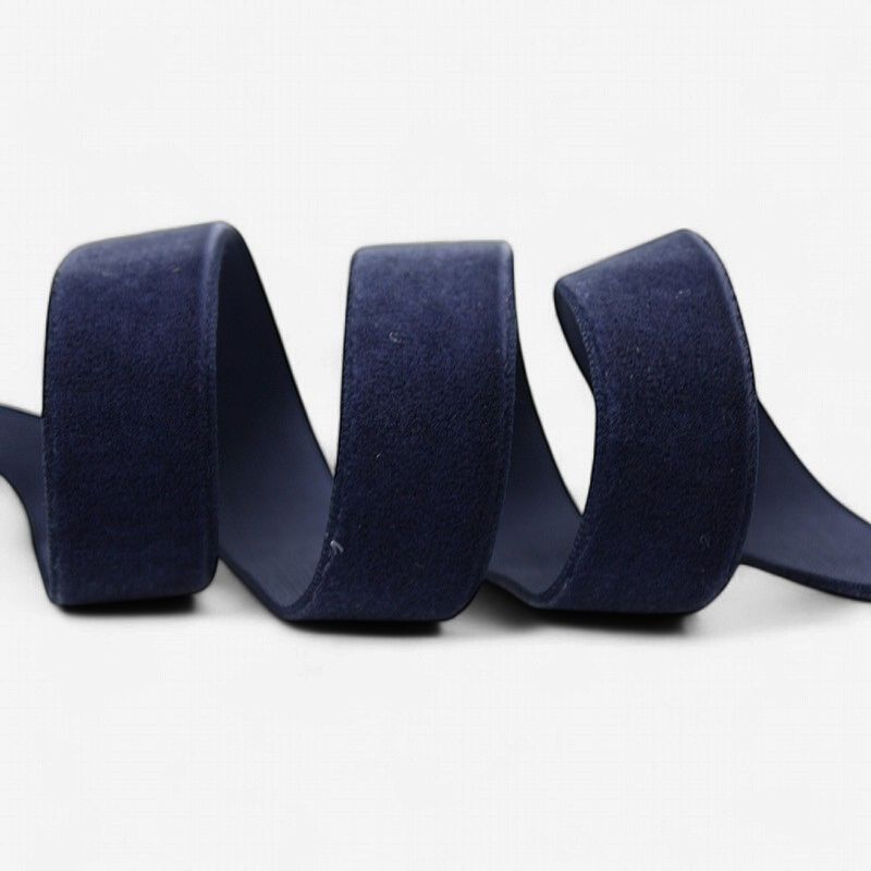 5/8"x15yd Unwired Dreamy Velvet Ribbon Navy