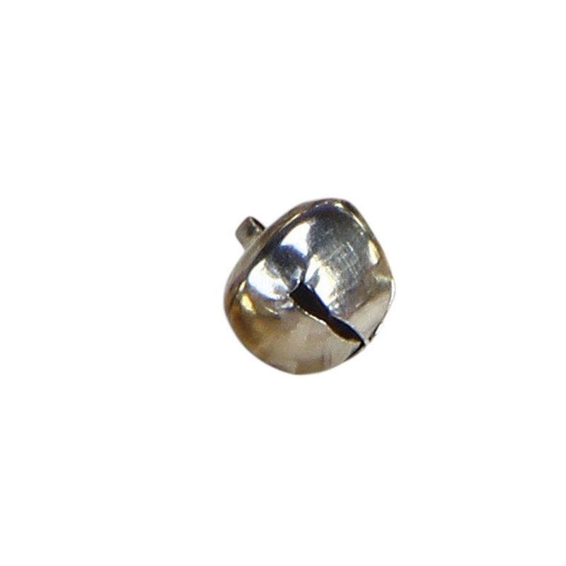 3/4" Jingle Bells 40pc Silver