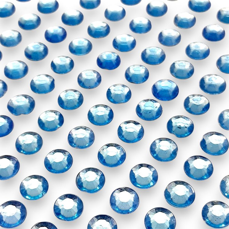6mm Round Gemstone Blue 190pcs