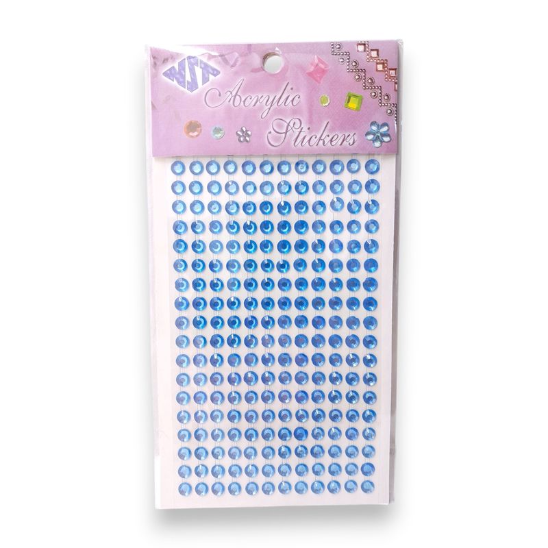 6mm Round Gemstone Blue 190pcs