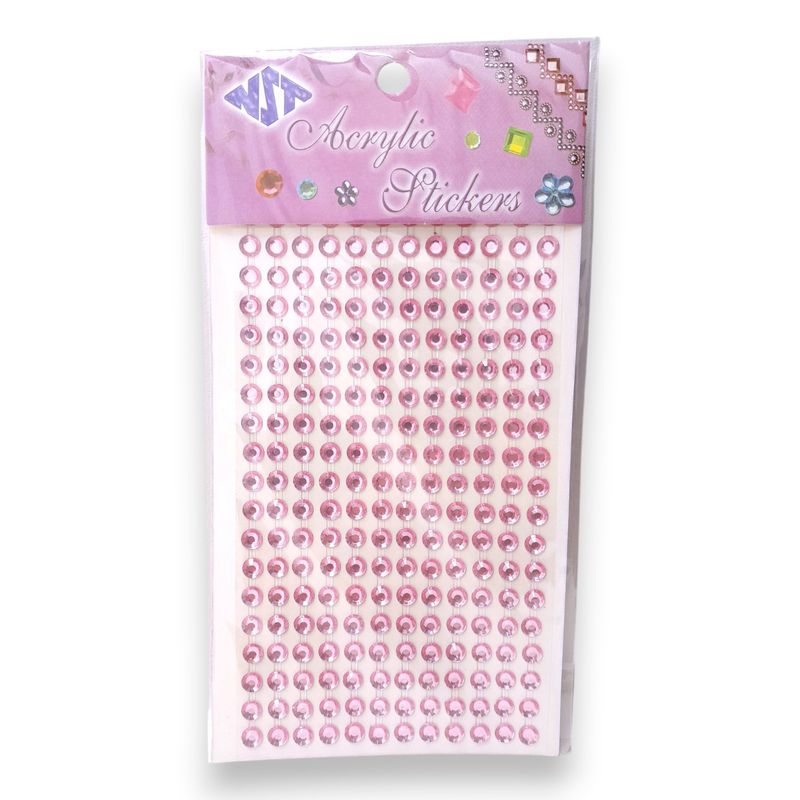 6mm Round Gemstone Pink 190pcs