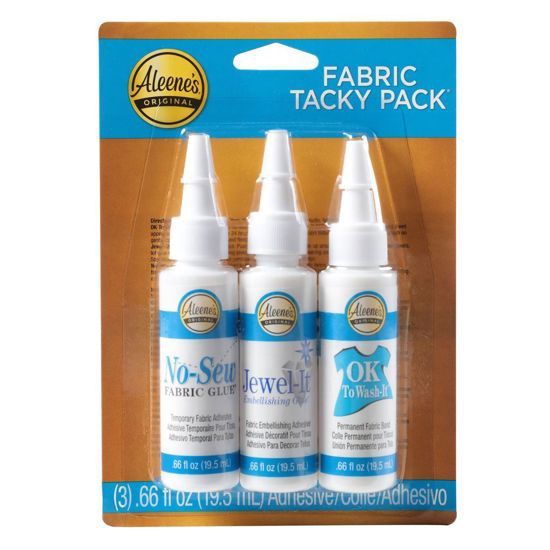Aleene's Fabric Tacky Pack 3pc