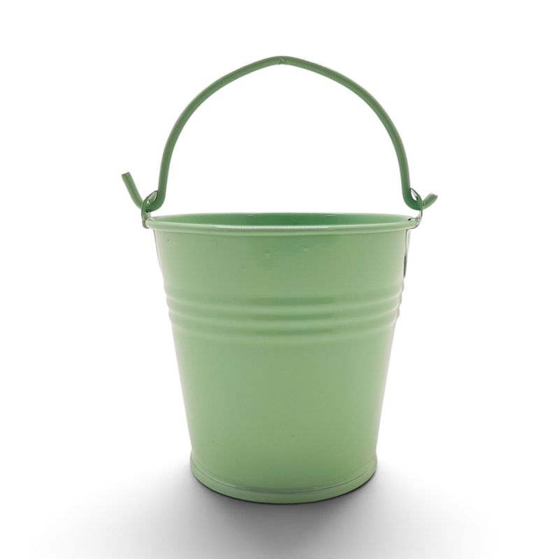 2.25" Metal Pail Mint 6pc