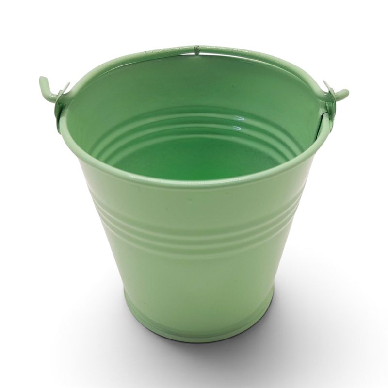 2.25" Metal Pail Mint 6pc