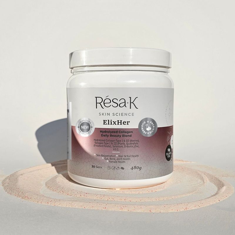 ELIXHER - HYDROLYZED COLLAGEN DAILY BEAUTY BLEND (480g)