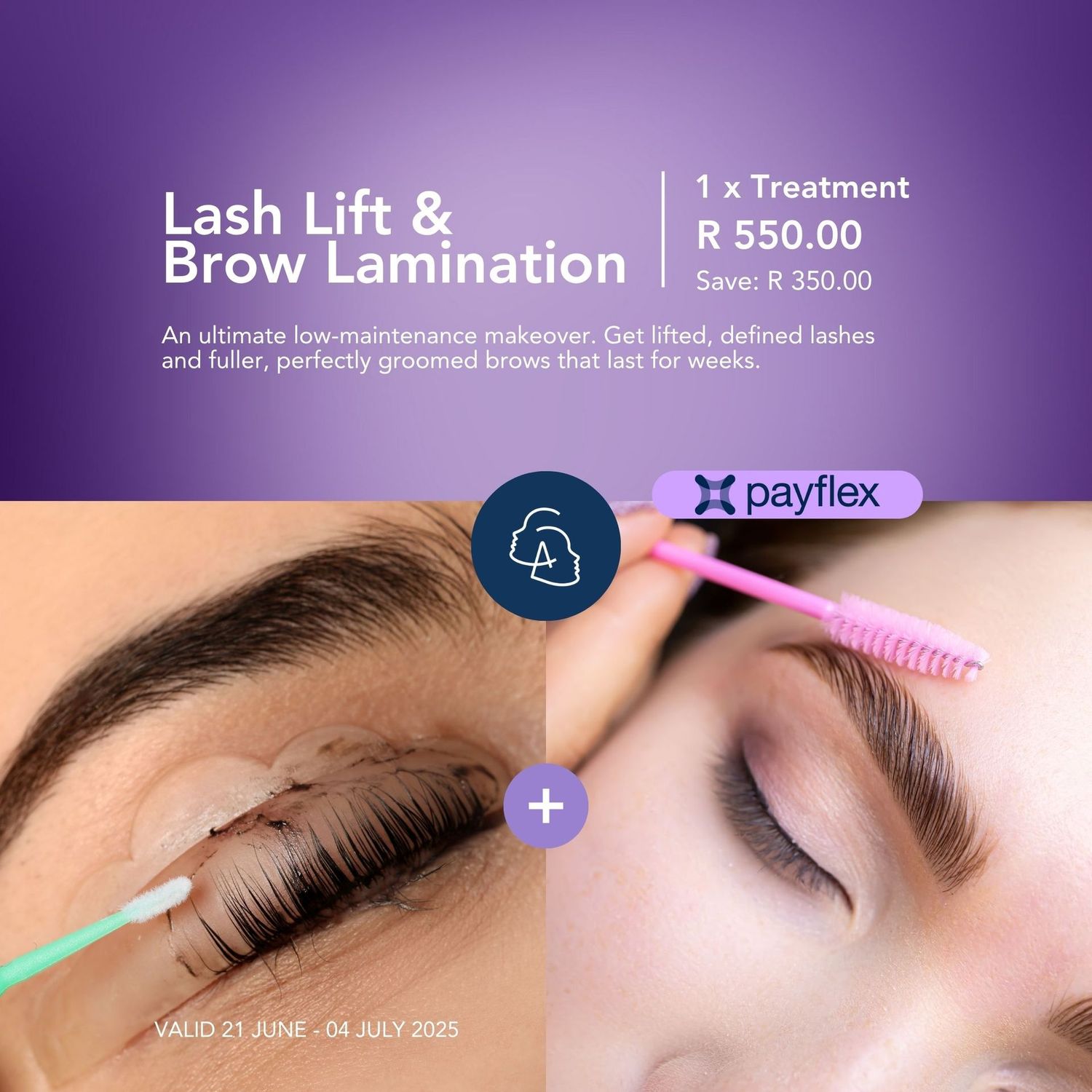 Lash Lift & Brow Lamination Combo