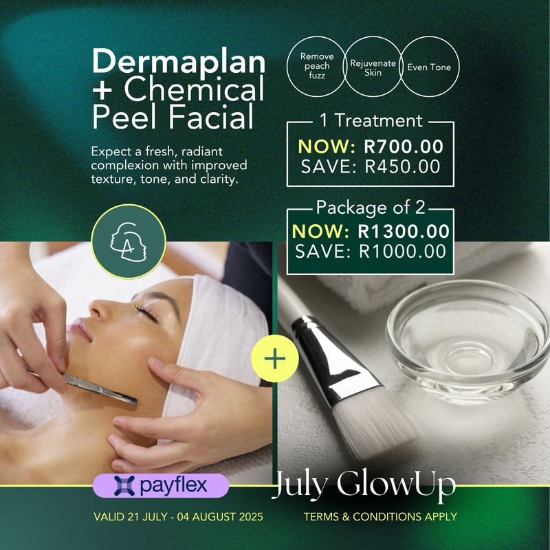 Dermaplan + Chemical Peel Facial Dermaplan + Chemical Peel Facial