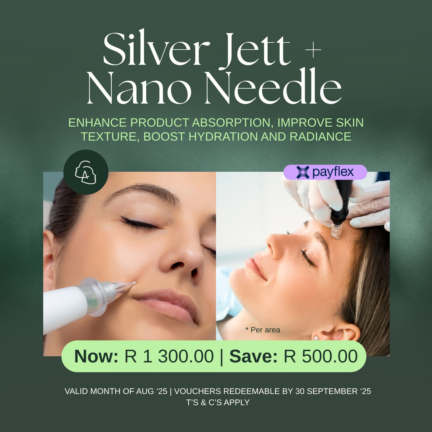 Silver Jett Plasma + Nano Needle Facial