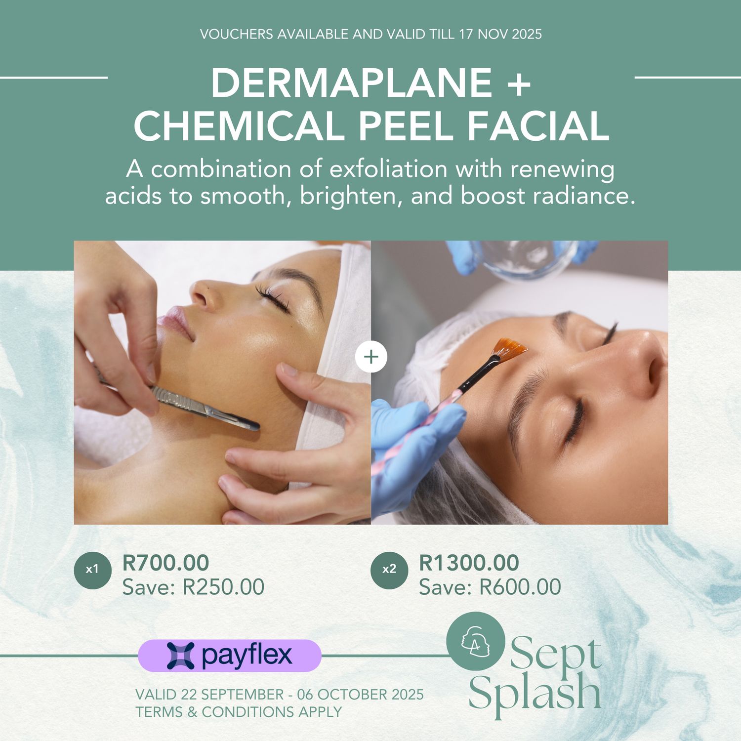 Dermaplan + Chemical Peel