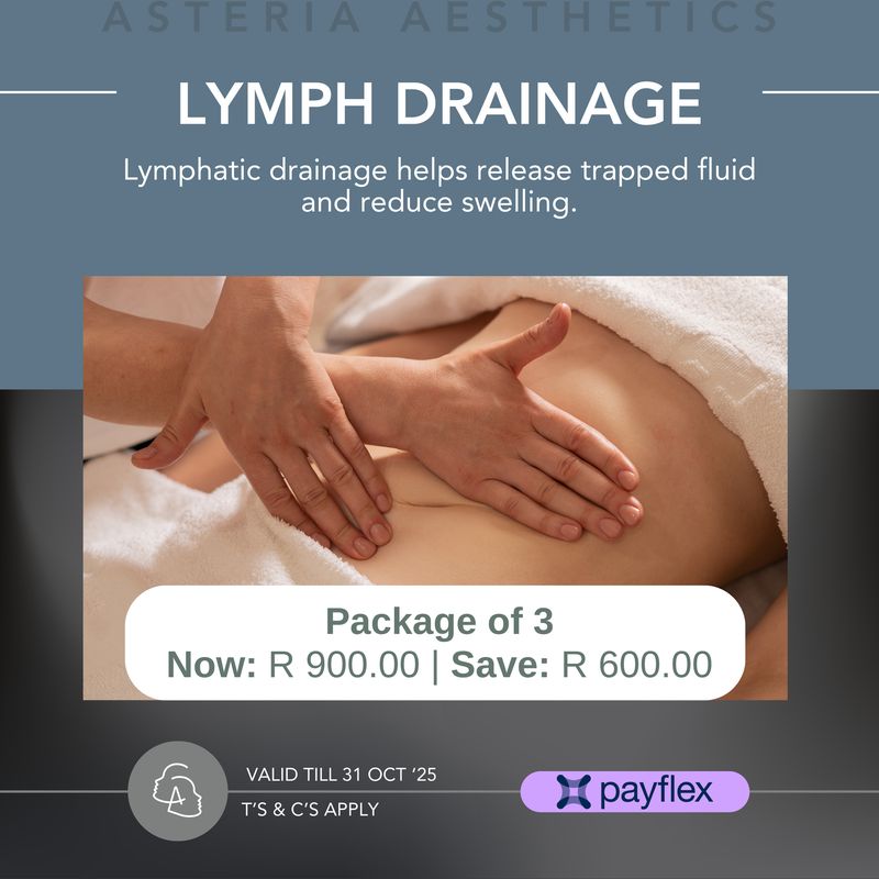 Lymph Drainage Massage Package of 3 Lymph Drainage Massage Package of 3