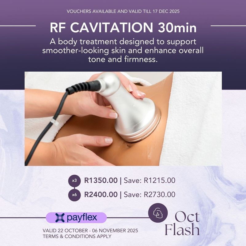 Cavitation Package of 3 sessions (30min e.a) Cavitation Package of 3 sessions (30min e.a)