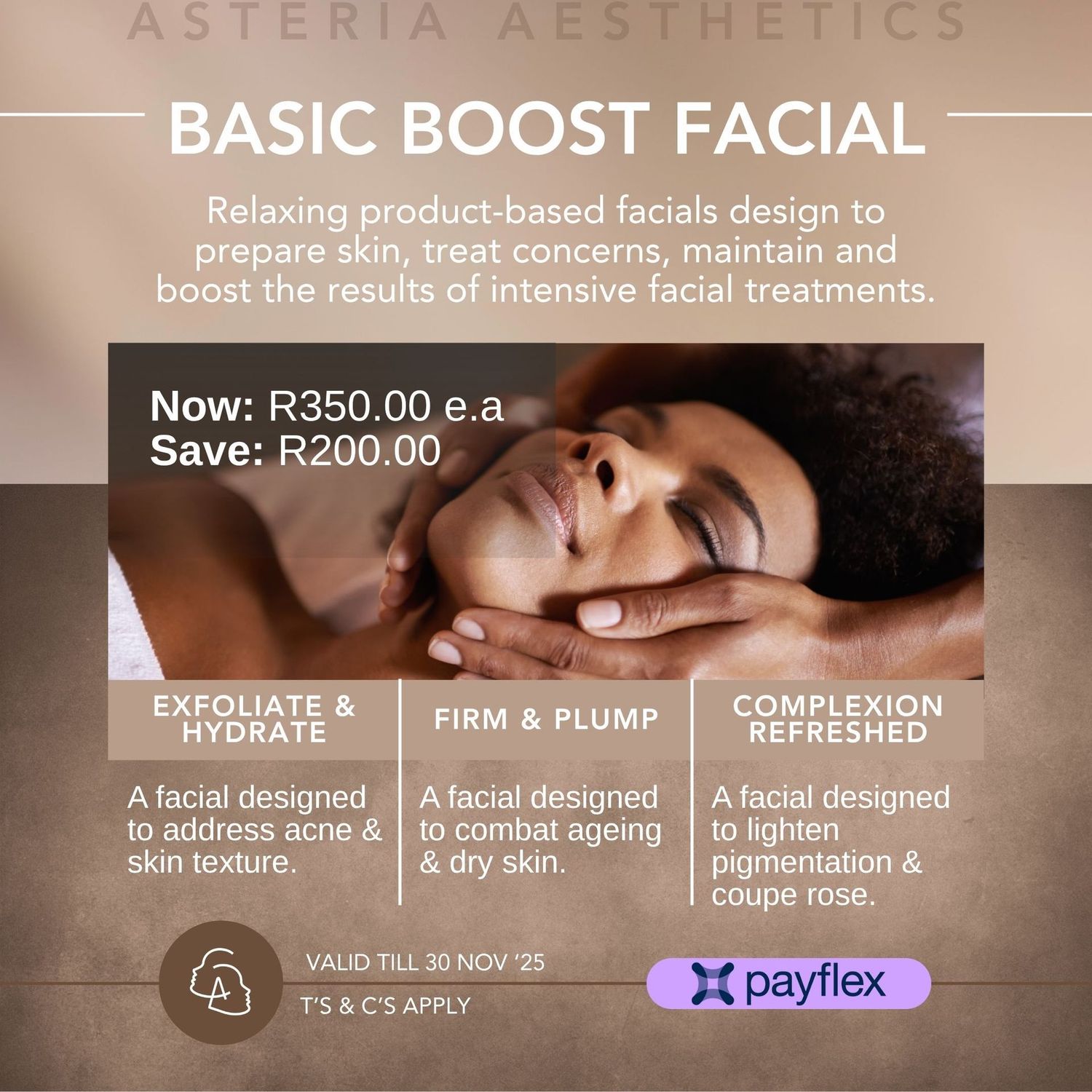 Basic/Boost Facial 30min Basic/Boost Facial 30min