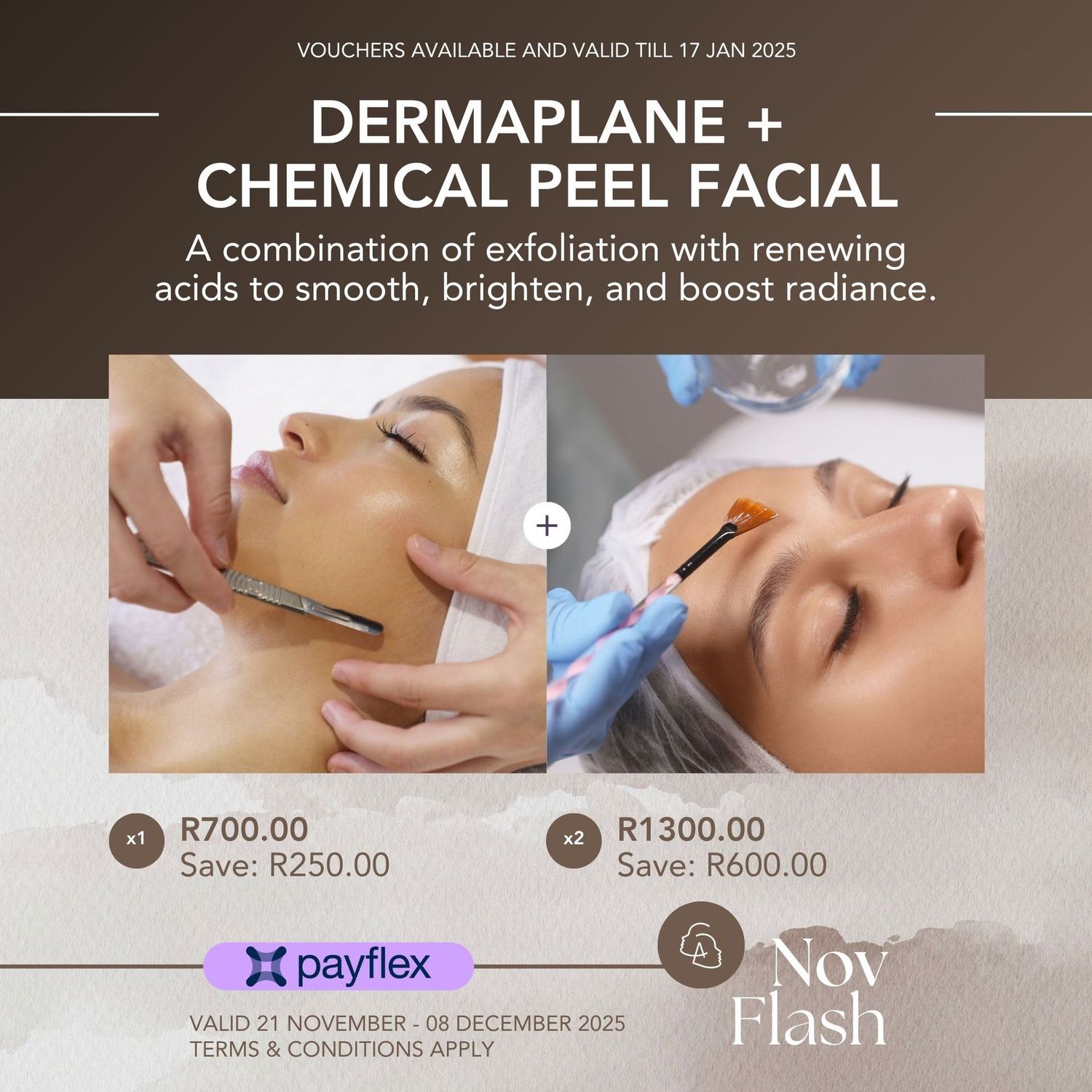 Dermaplan + Chemical Peel
