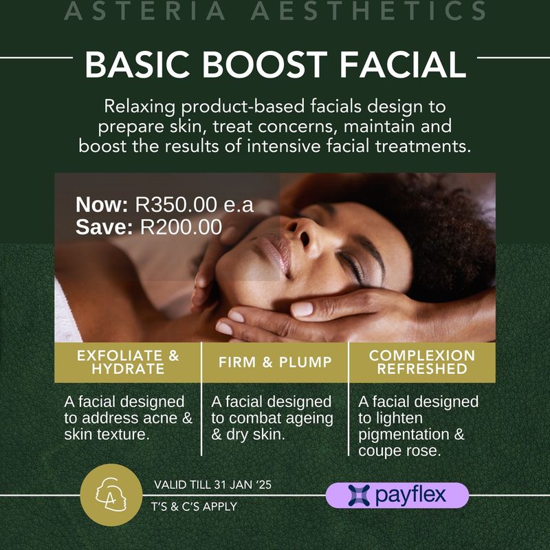 Basic/Boost Facial 30min Basic/Boost Facial 30min