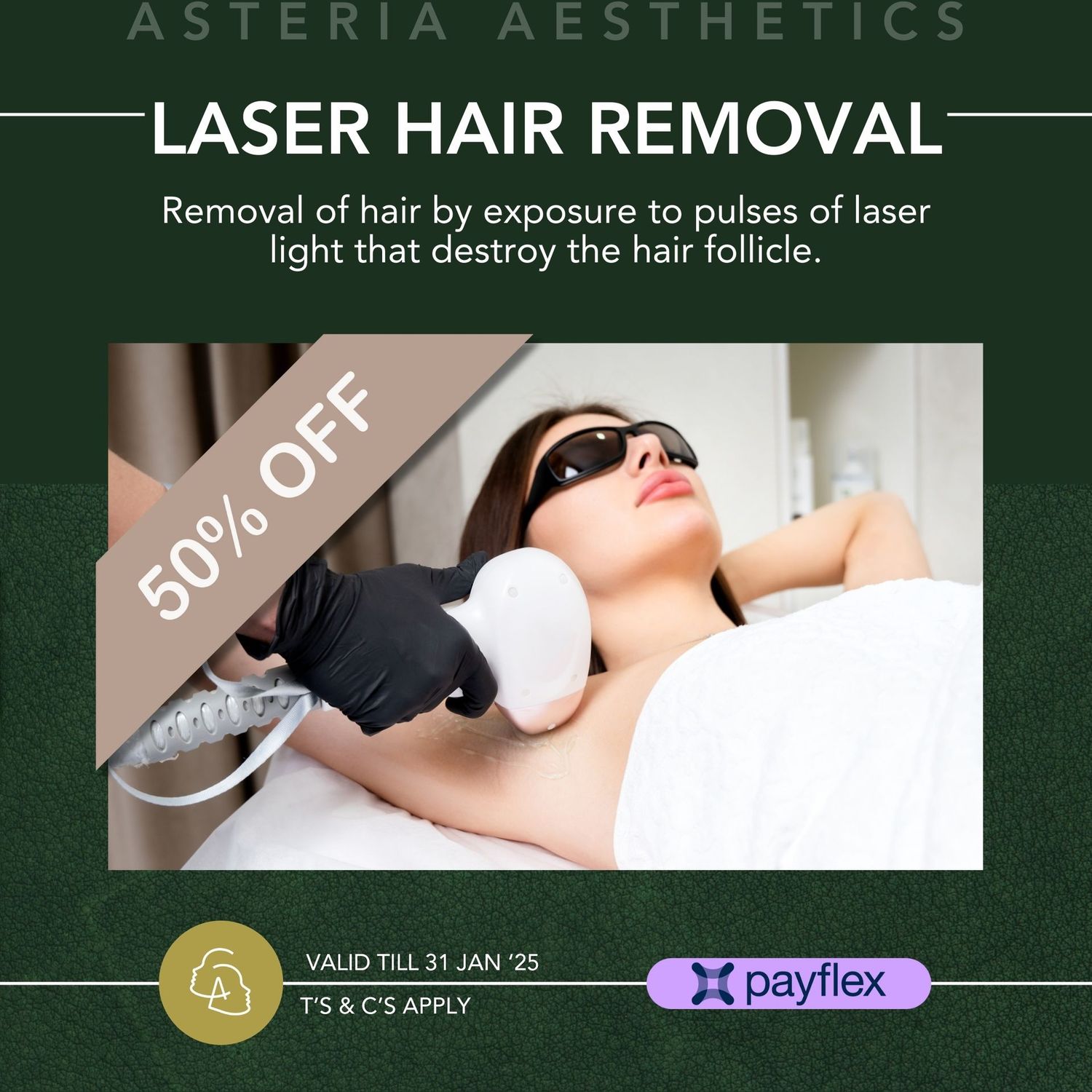 Underarms - Laser Hair Removal