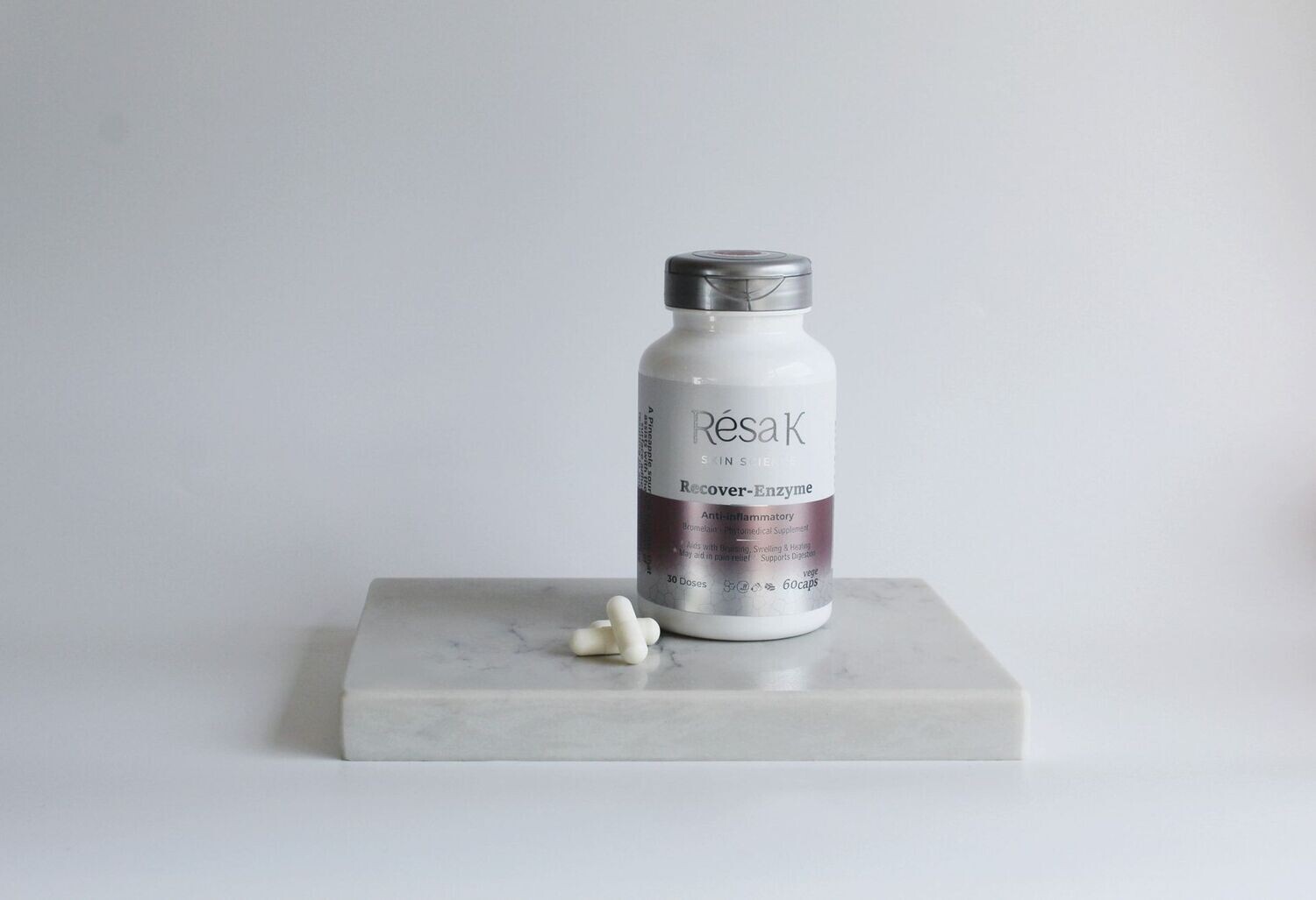 RECOVER ENZYME - ANTI-INFLAMMATORY (60 Vege caps)