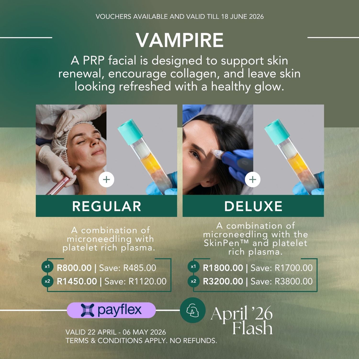 Vampire Deluxe Facial