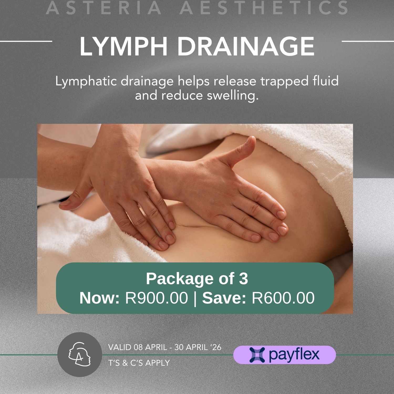 Lymph Drainage Massage Package of 3