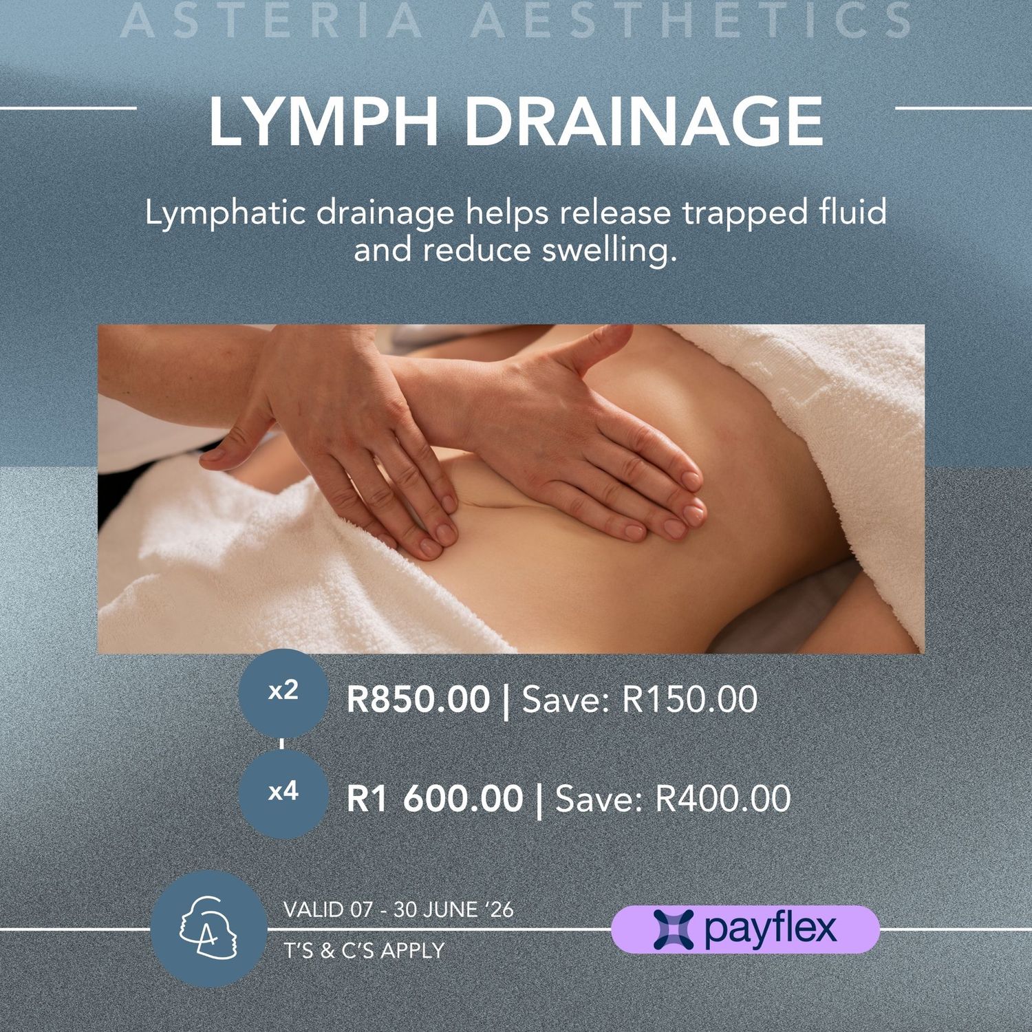 Lymph Drainage Massage Package of 2 Lymph Drainage Massage Package of 2