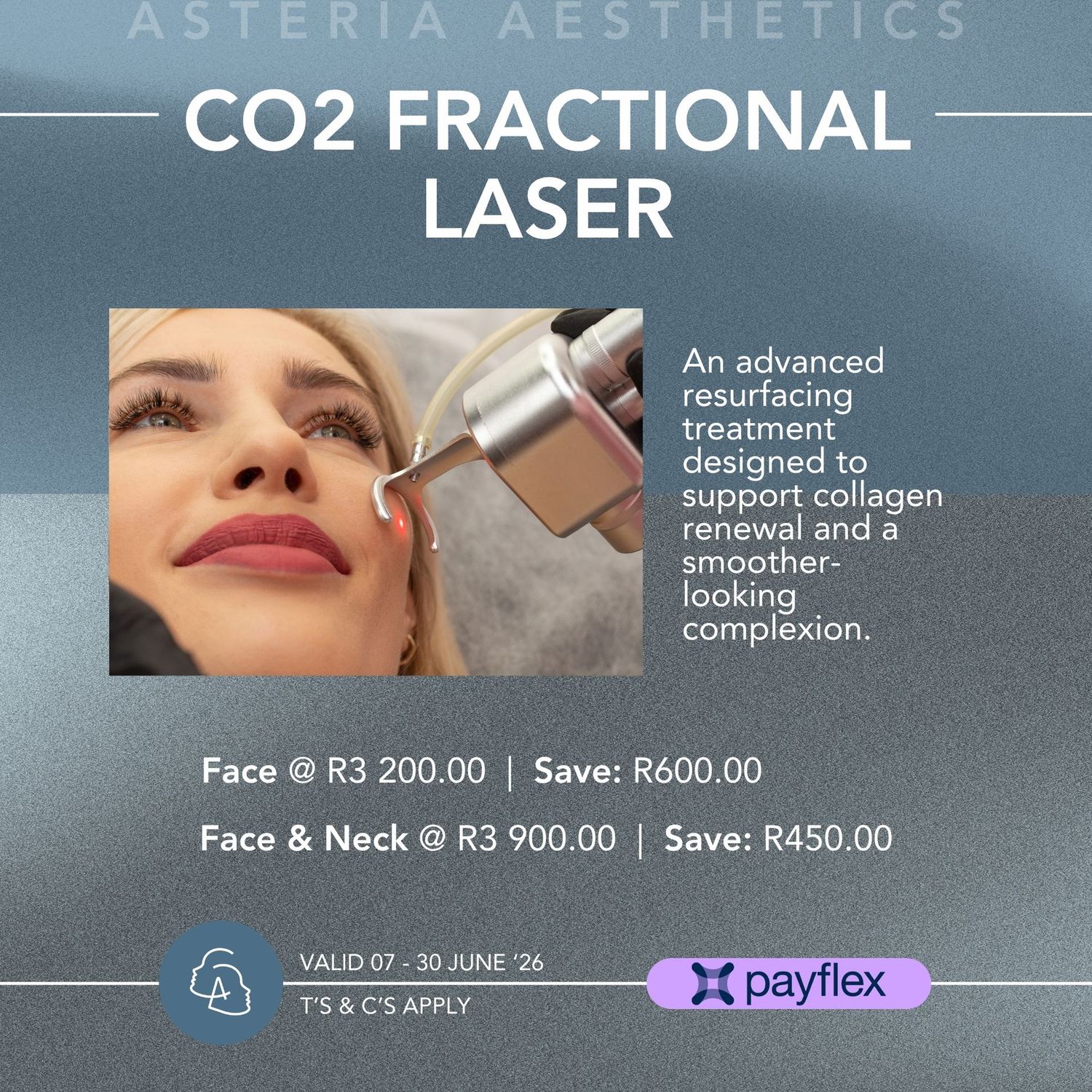 Co2 Fractional Laser - Face only