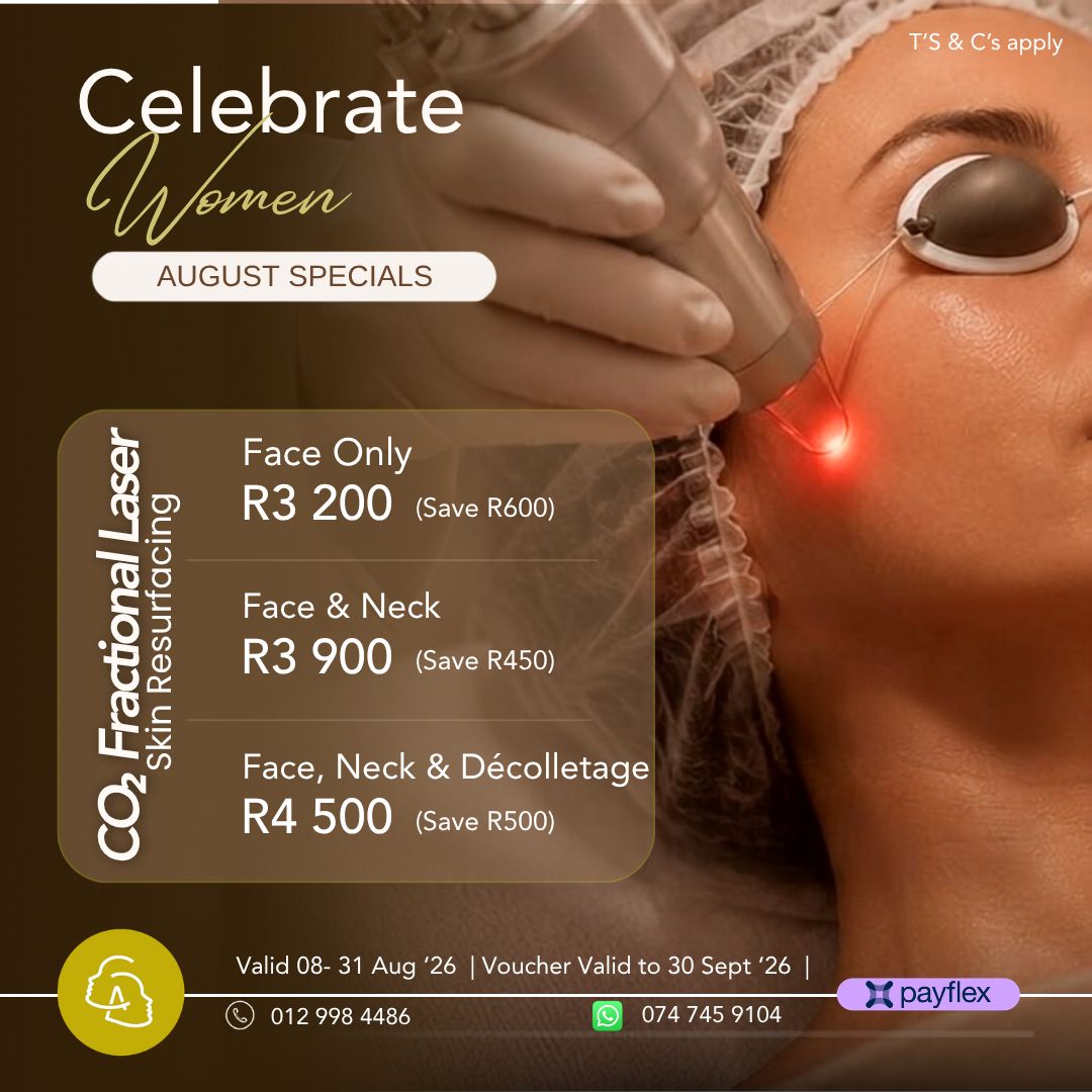 Co2 Fractional Laser + LED Co2 Fractional Laser + LED, Treatment Areas: Face