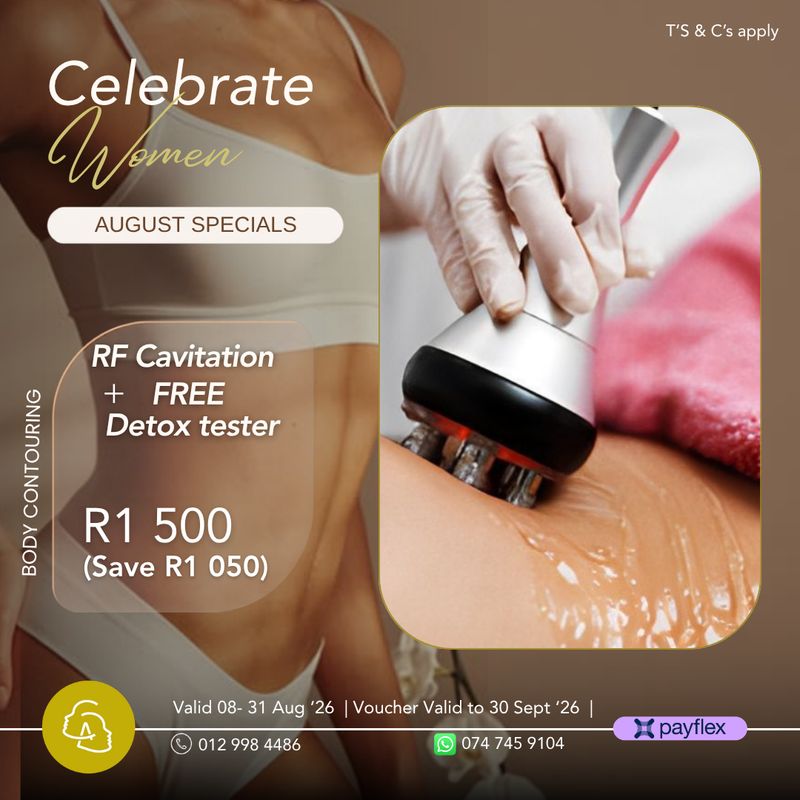 RF Cavitation Session (30min e.a) RF Cavitation Session (30min e.a)