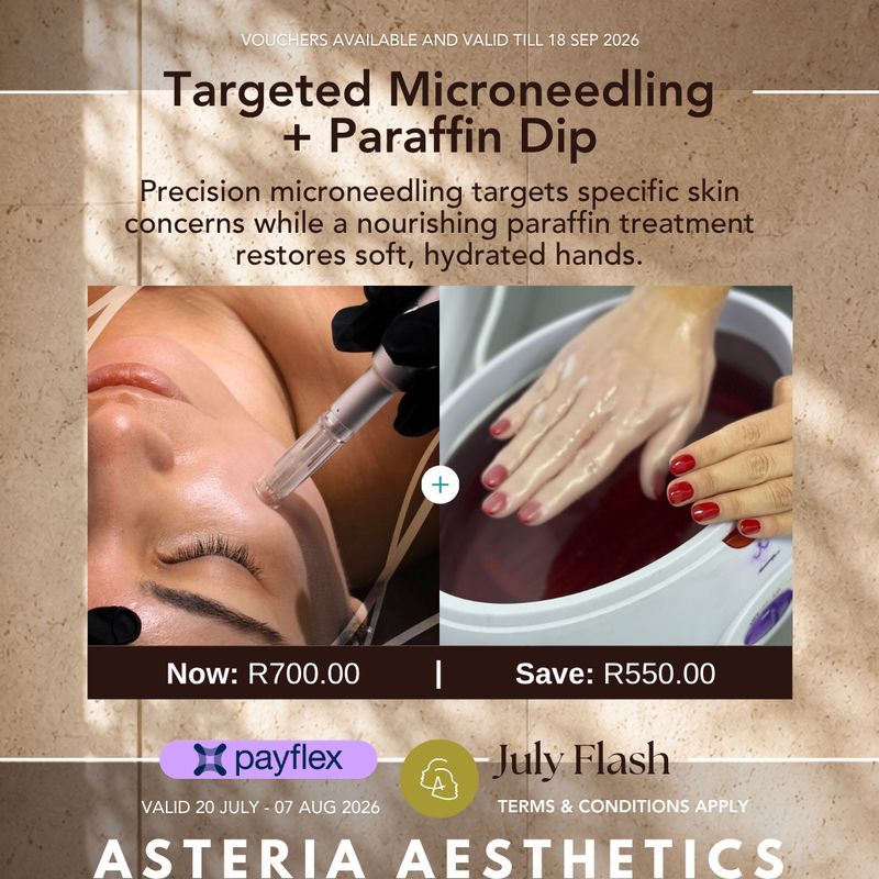 Targeted Micorneedling + Paraffin Dip Targeted Micorneedling + Paraffin Dip