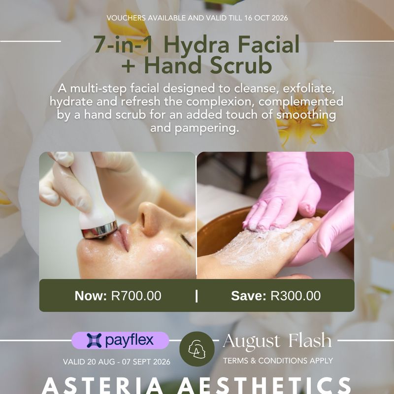 7-in-1 Hydra Facial + Hand Scrub LT 7-in-1 Hydra Facial + Hand Scrub LT
