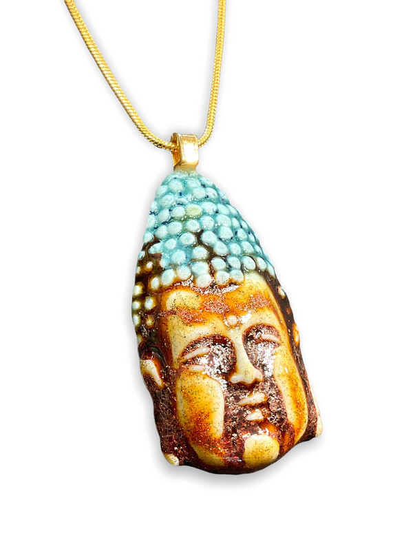 Collier pendentif bouddha