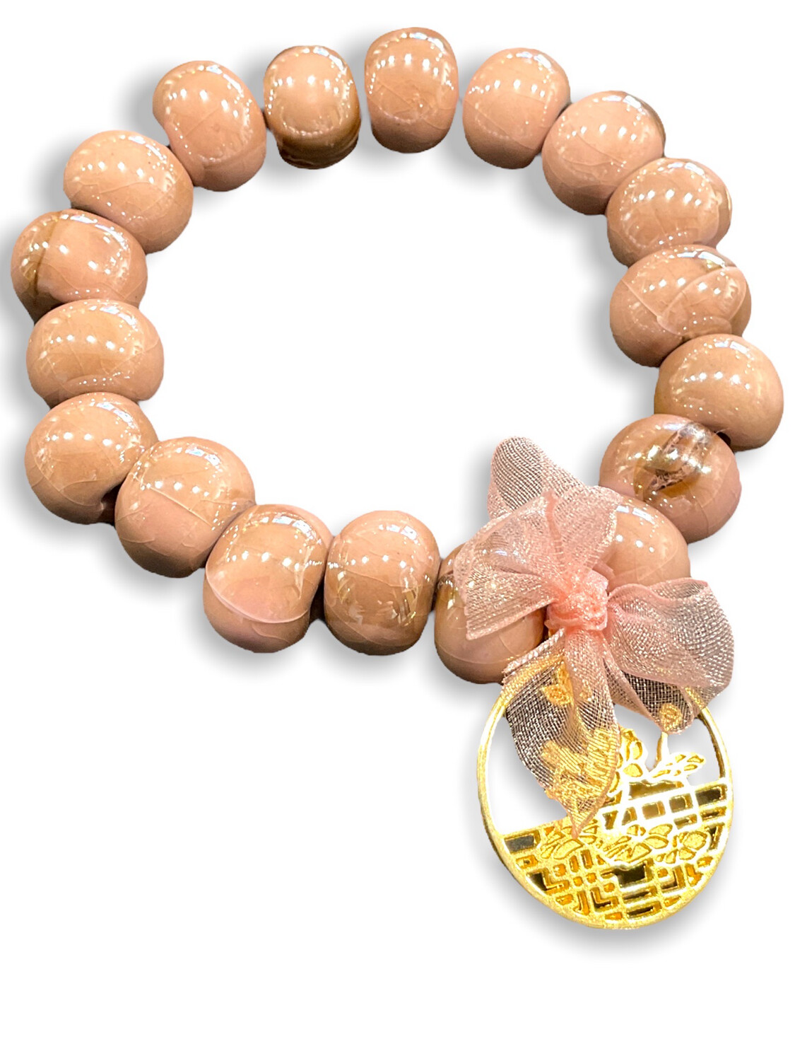 Bracelet de perles avec lotus