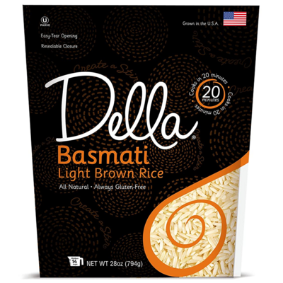 Della™ Basmati Light Brown Rice - 28oz (Pack of 1)