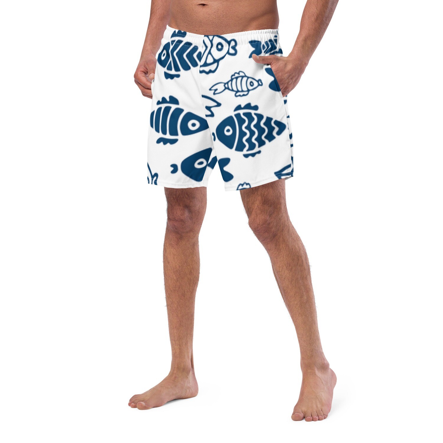 Men's Fish Swim Trunks