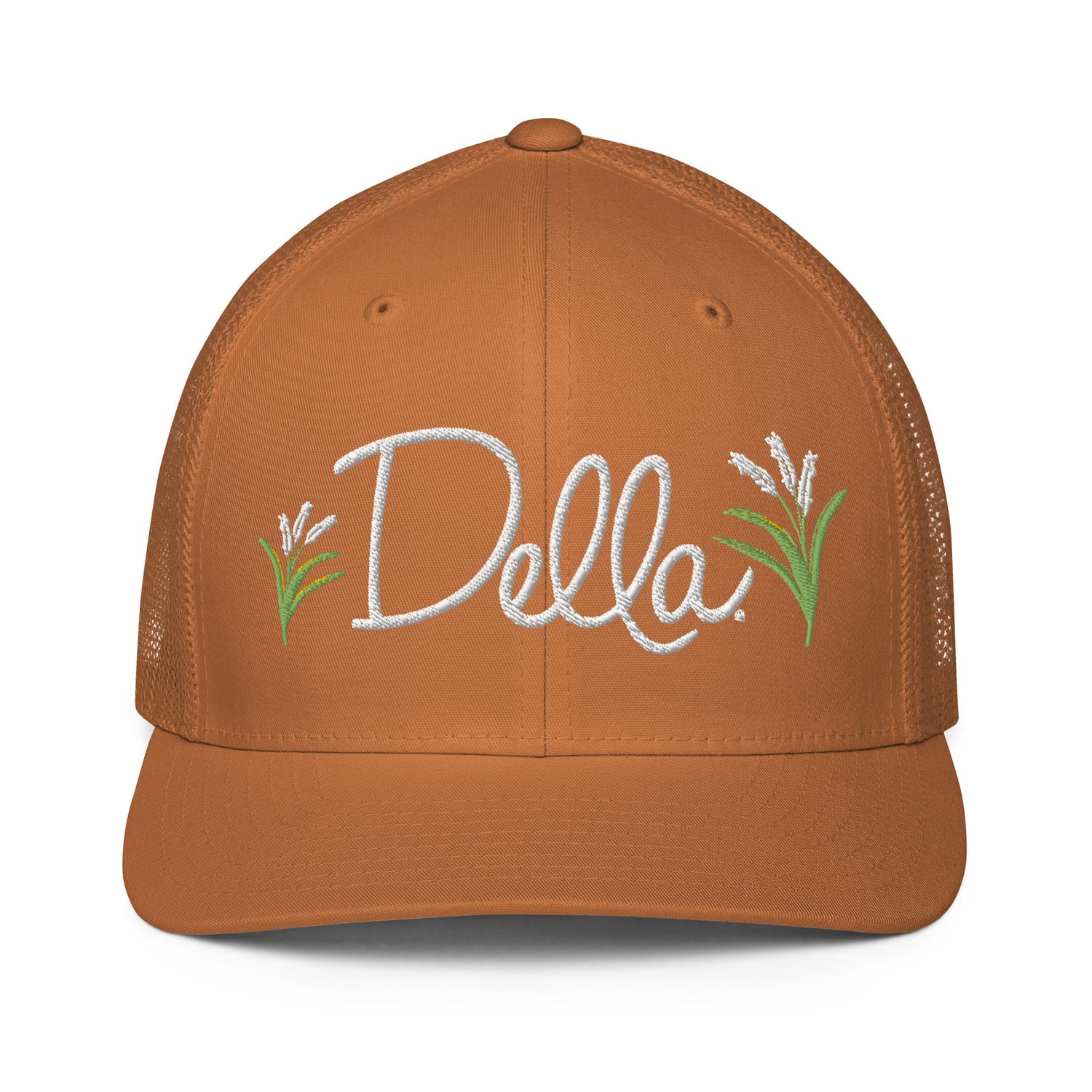 Della Rice Stalk Trucker Cap