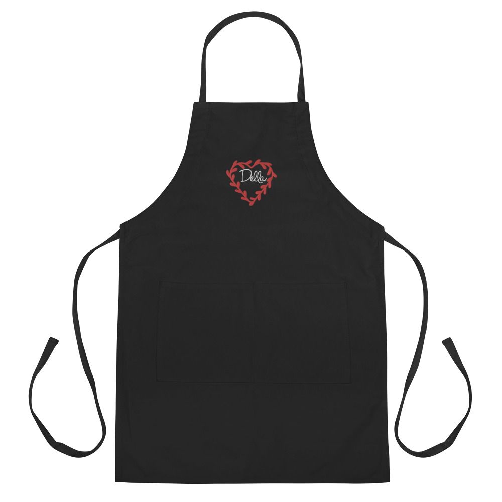 Floral Heart Apron